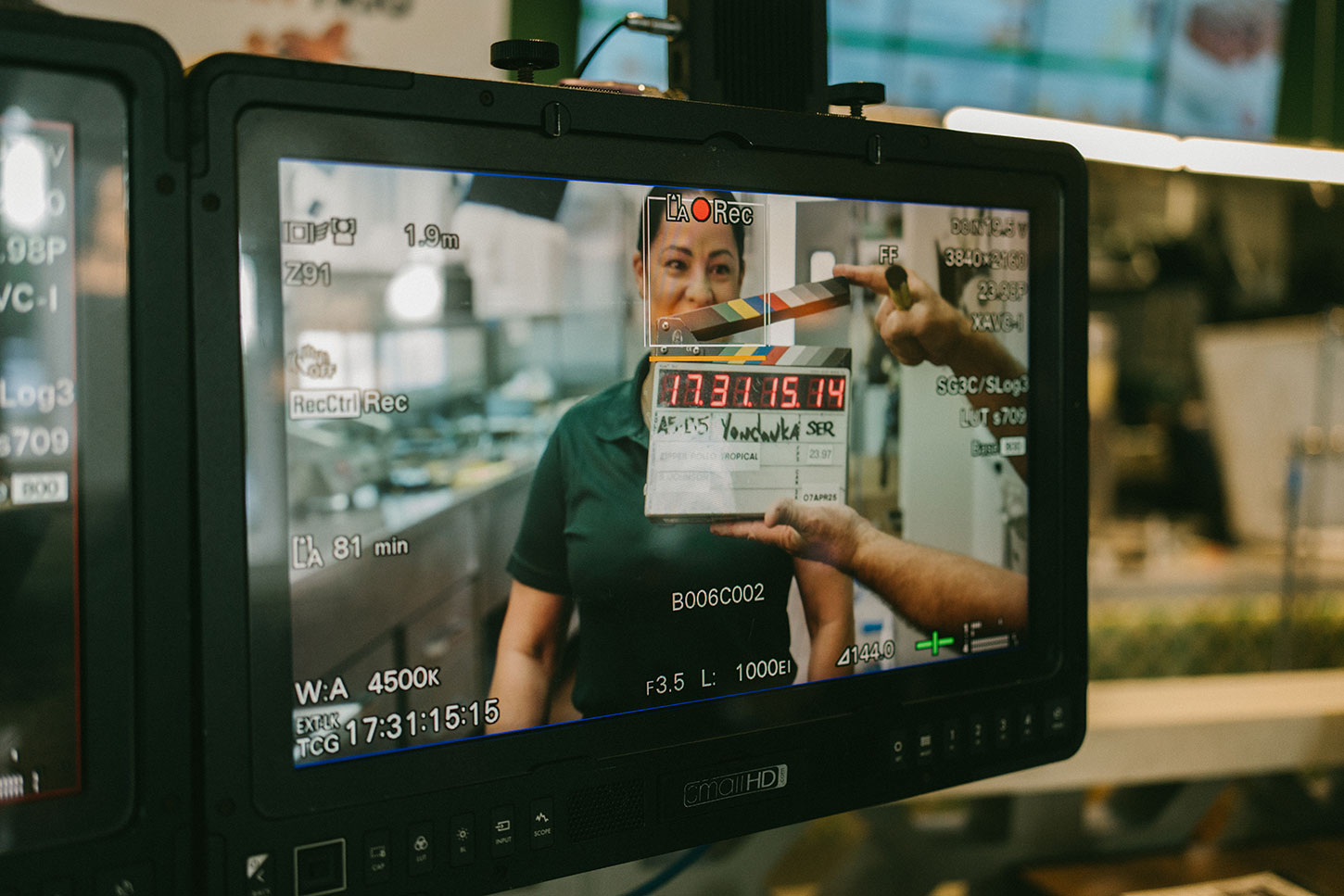 Zipper Films on set